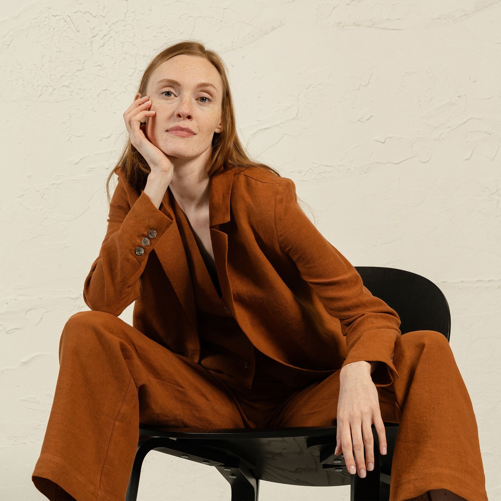 100% Linen Blazer Quin