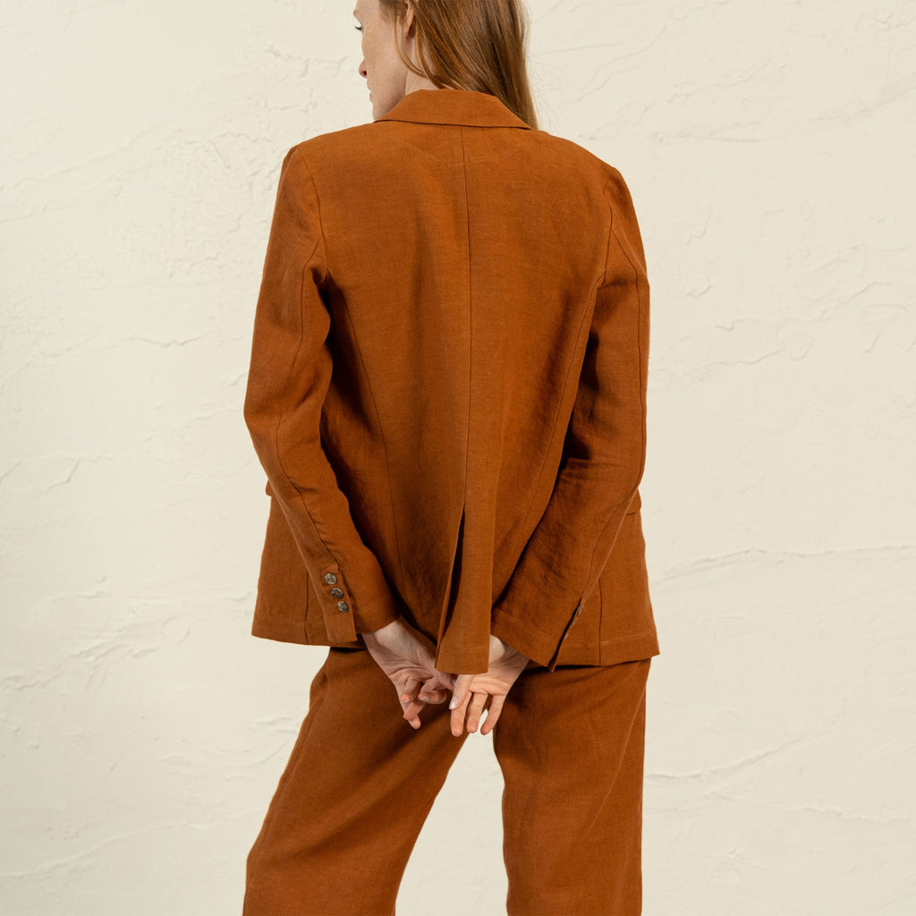 100% Linen Blazer Quin
